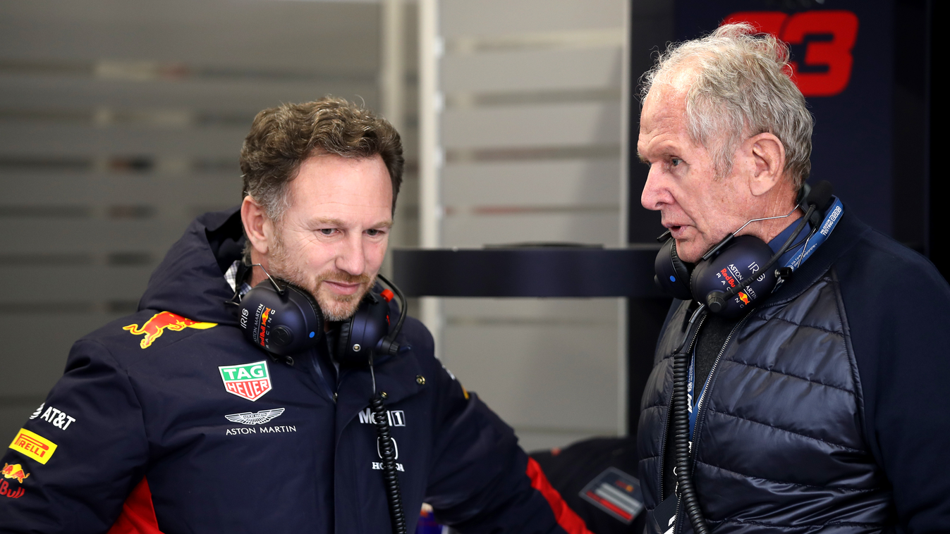 Forma-1, Christian Horner, Helmut Marko, Red Bull Racing, Barcelona teszt 