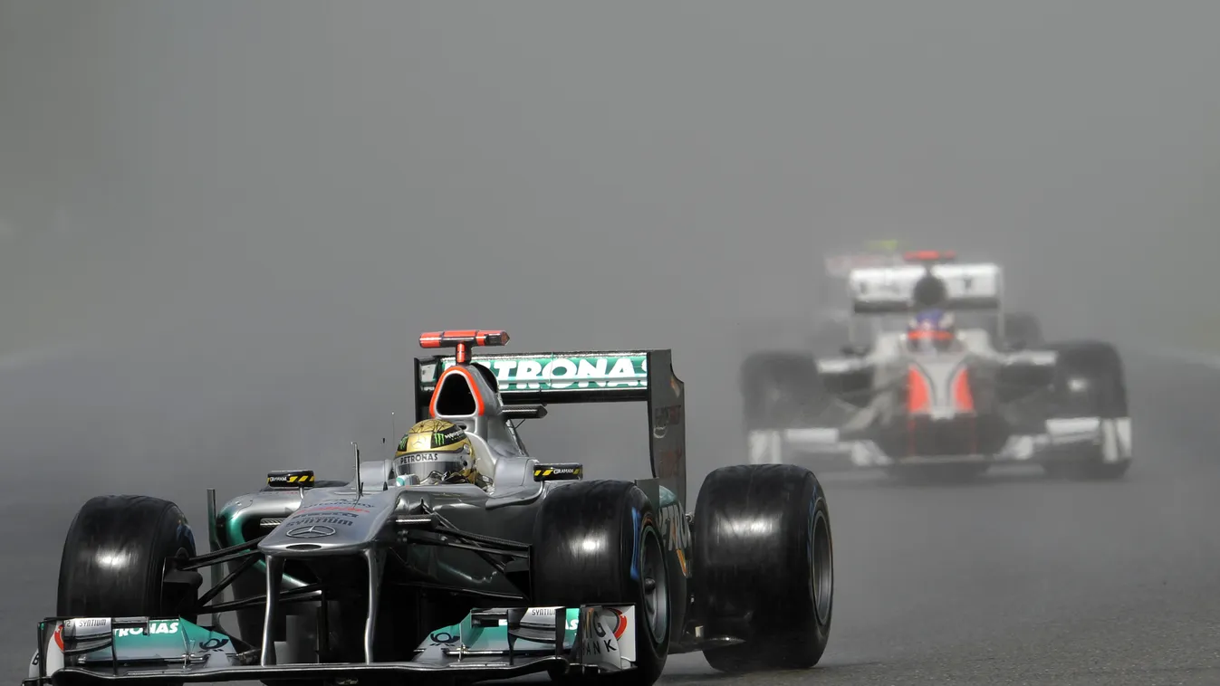 Forma-1, Michael Schumacher, Daniel Ricciardo, Belga Nagydíj 2011 
