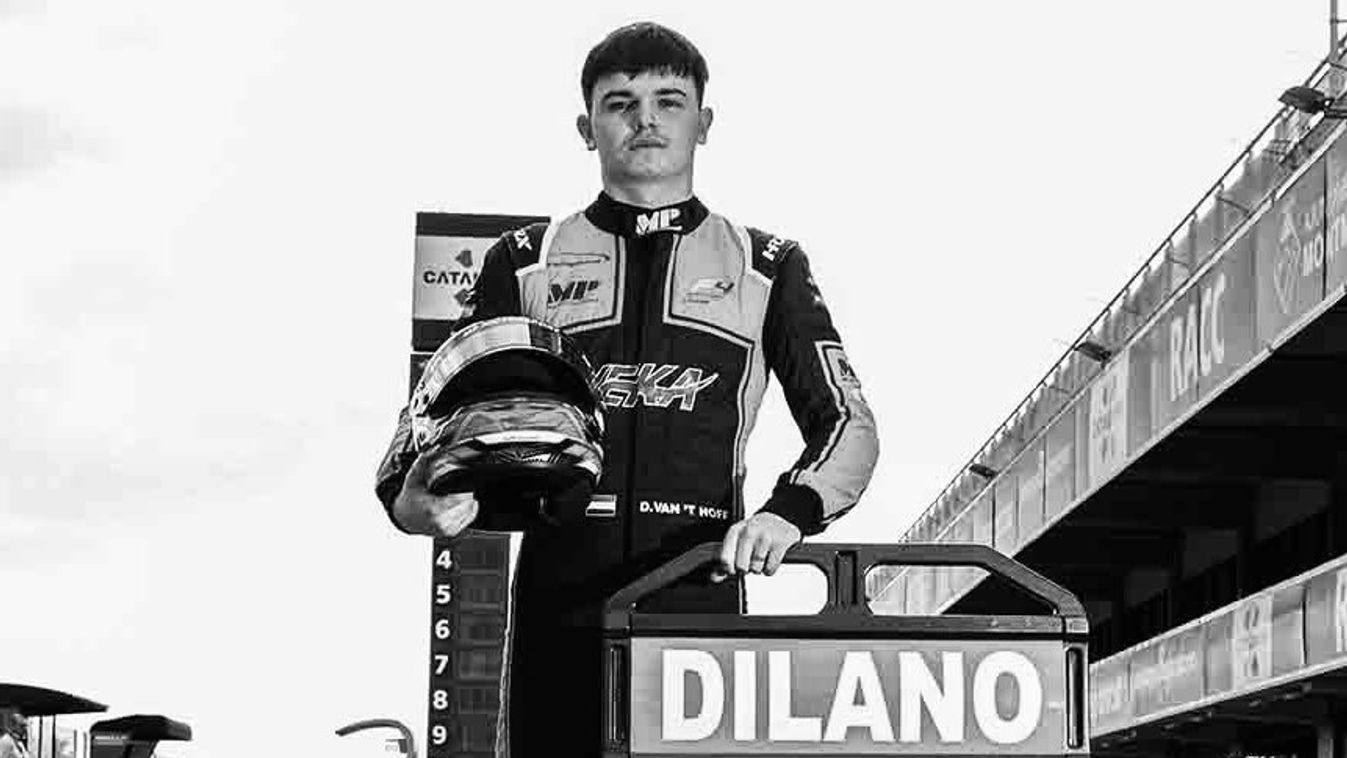 Dilano van 't Hoff, autóverseny, halál 
