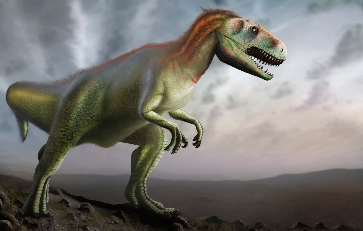 Artwork of Megalosaurus Dinosaur
