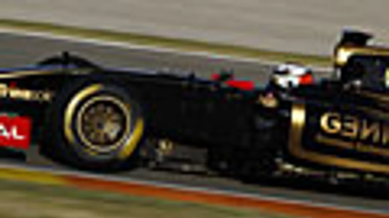 Forma-1, Kimi Räikkönen, Lotus, teszt