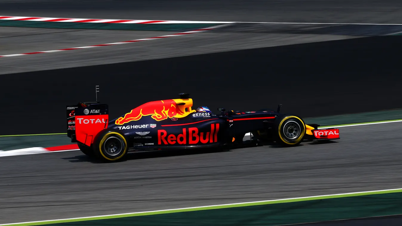 Forma-1, Max Verstappen, Red Bull Racing, Barcelona teszt 