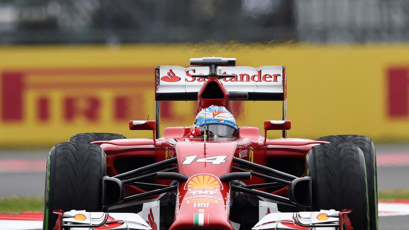 Forma-1, Fernando Alonso, Ferrari, Brit Nagydíj 