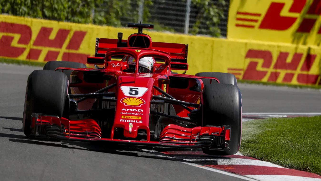 A Forma-1-es Kanadai Nagydíj pénteki napja, Sebastian Vettel, Scuderia Ferrari 