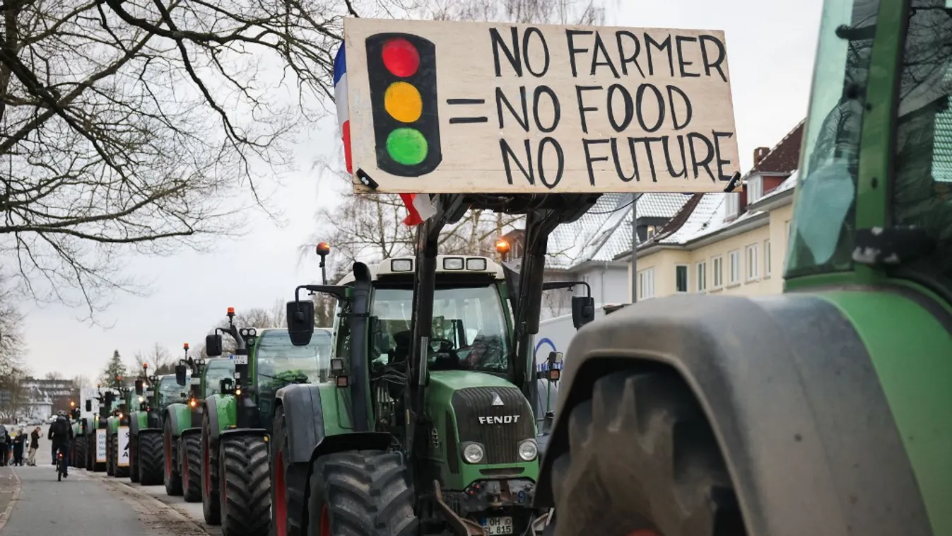 Farmers' protests - Kiel Household Demonstrations Subsidies Horizontal ECONOMY AGRICULTURE 