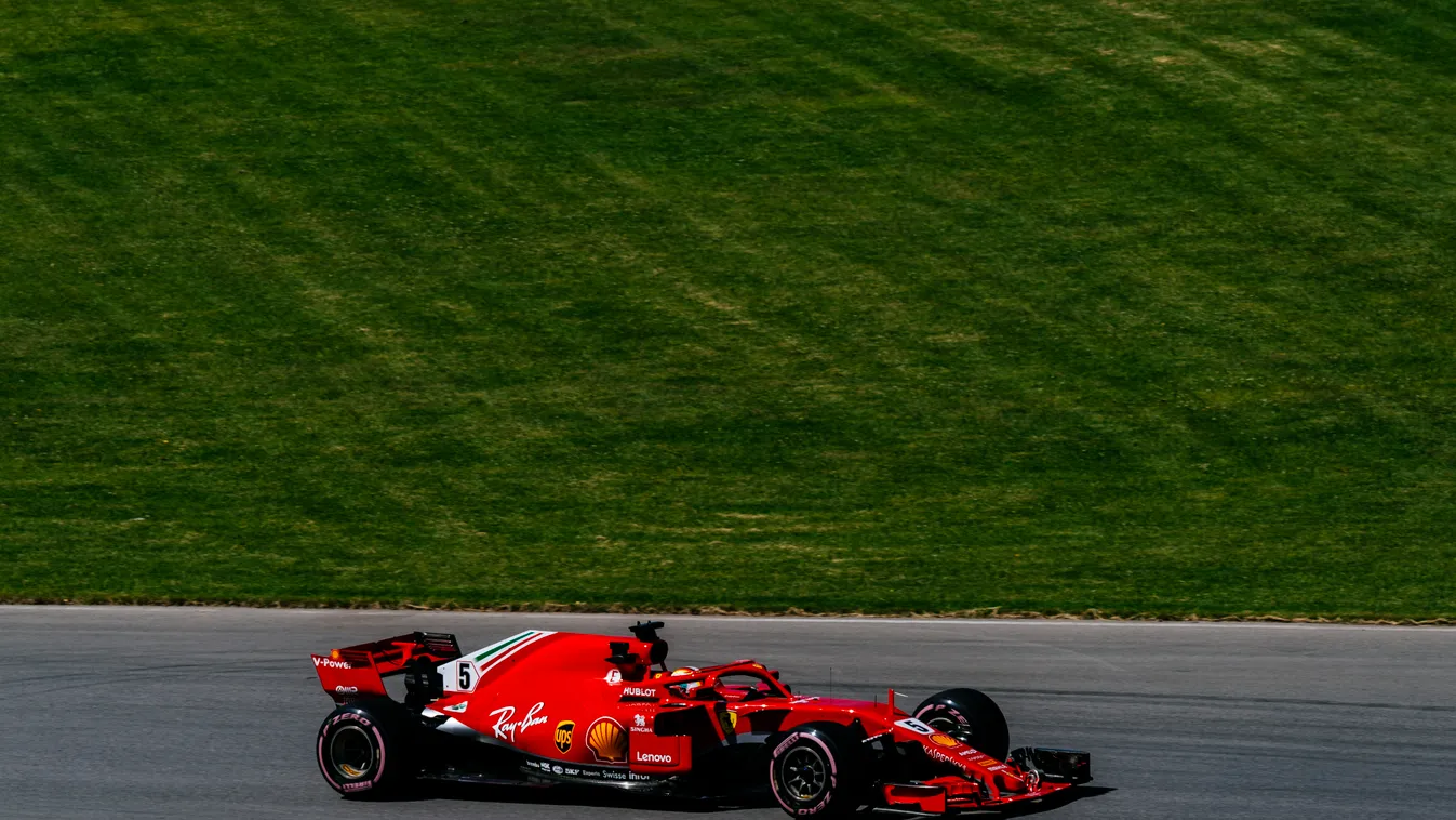 A Forma-1-es Kanadai Nagydíj pénteki napja, Sebastian Vettel, Scuderia Ferrari 
