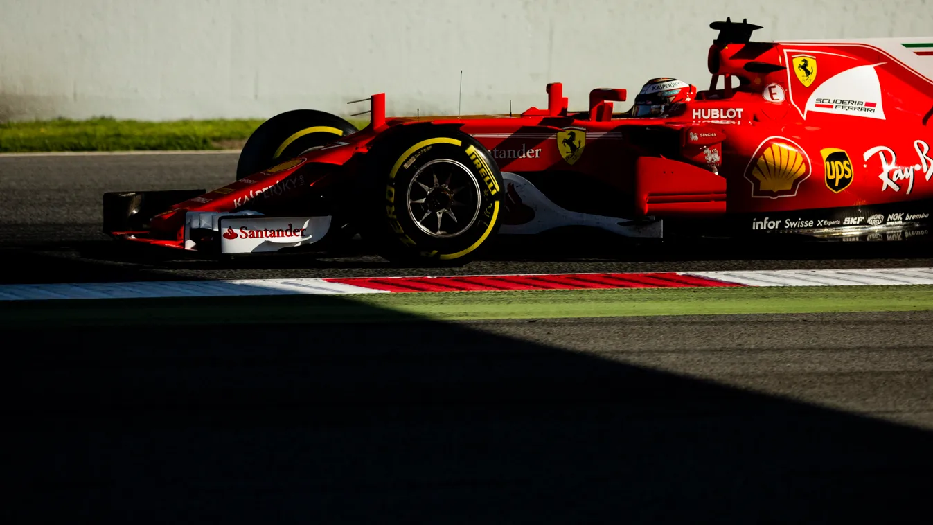 Forma-1, Kimi Räikkönen, Scuderia Ferrari, Barcelona teszt 