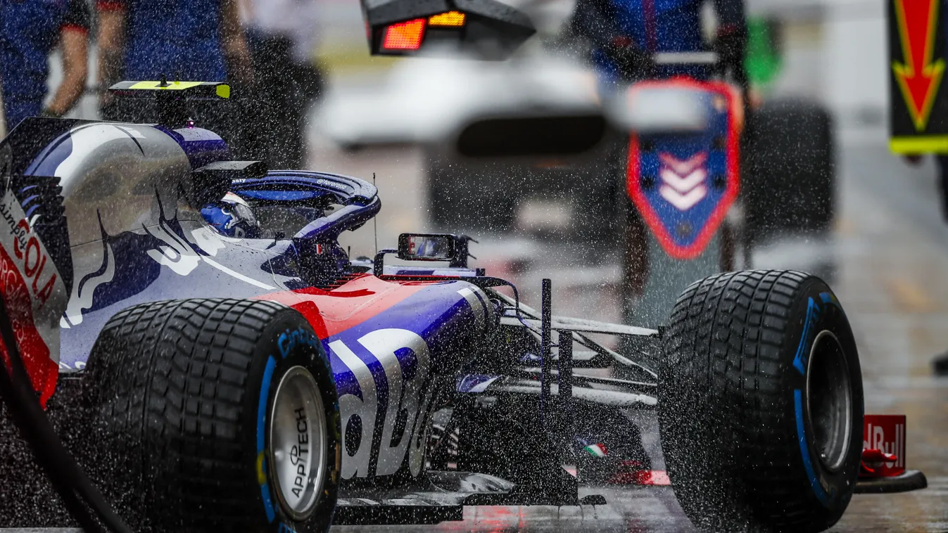 Forma-1, Brendon Hartley, Toro Rosso, esőgumi 