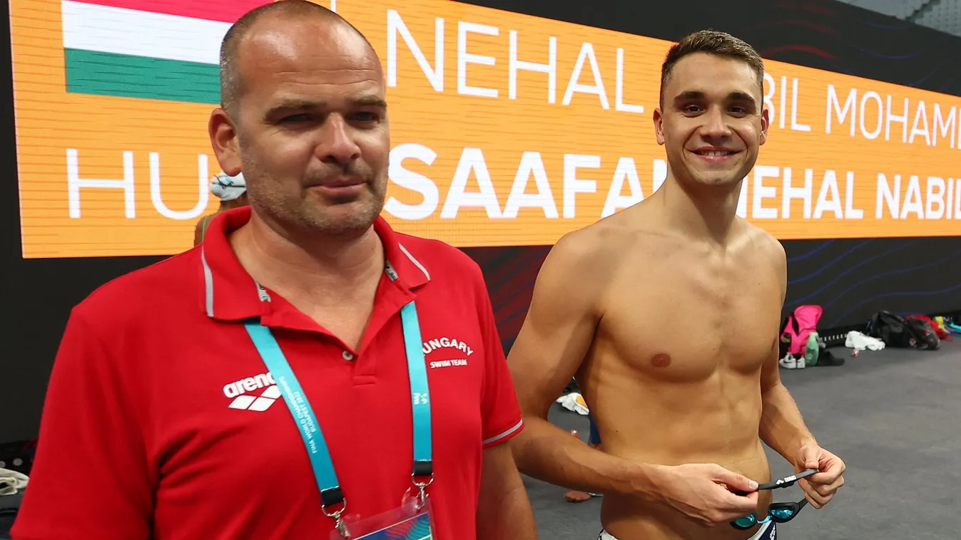 VIRTH Balázs; MILÁK Kristóf edzés FINA Közéleti személyiség foglalkozása sportoló SZEMÉLY úszó 