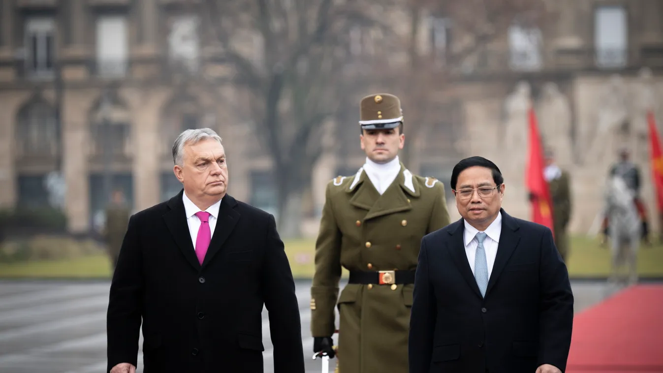 ORBÁN Viktor; PHAM MINH CHINH, Orbán Viktor fogadta a vietnami miniszterelnököt 