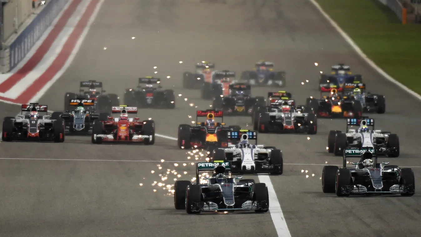 Forma-1, Ferrari, Mercedes, Bahreini Nagydíj, rajt 