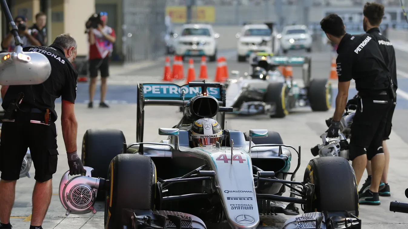 Forma-1, Abu-dzabi Nagydíj, Lewis Hamilton, Nico Rosberg, Mercedes 