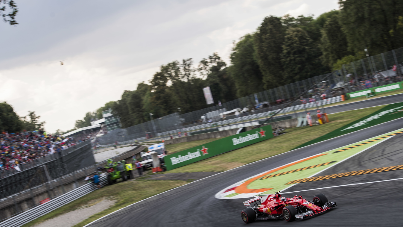 Forma-1, Olasz Nagydíj 2017, Kimi Räikkönen, Ferrari 