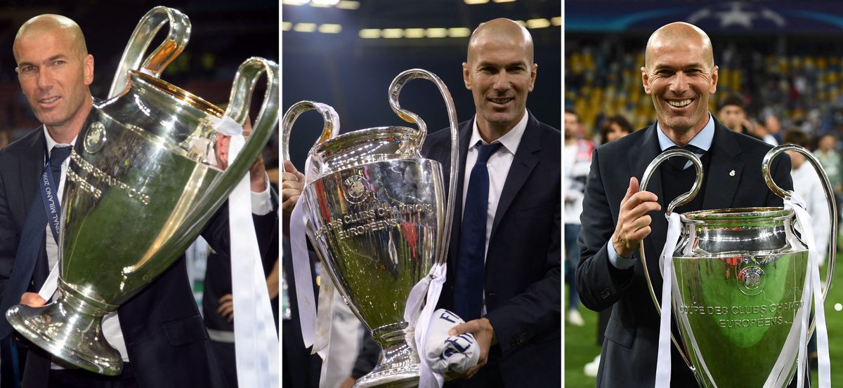 Zinedine Zidane, Real Madrid, Bajnokok Ligája, trófea, BL-trófea