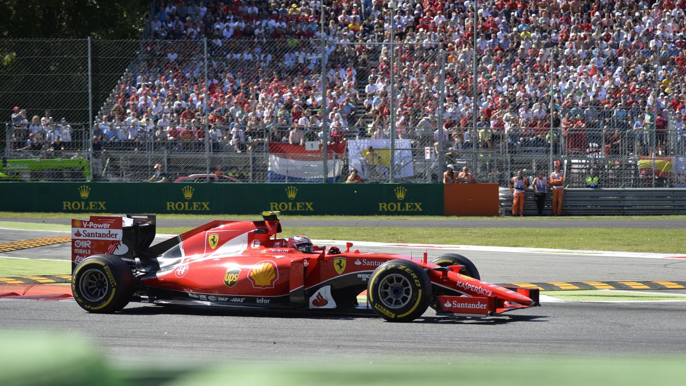 Forma-1, Kimi Räikkönen, Ferrari, Olasz Nagydíj 