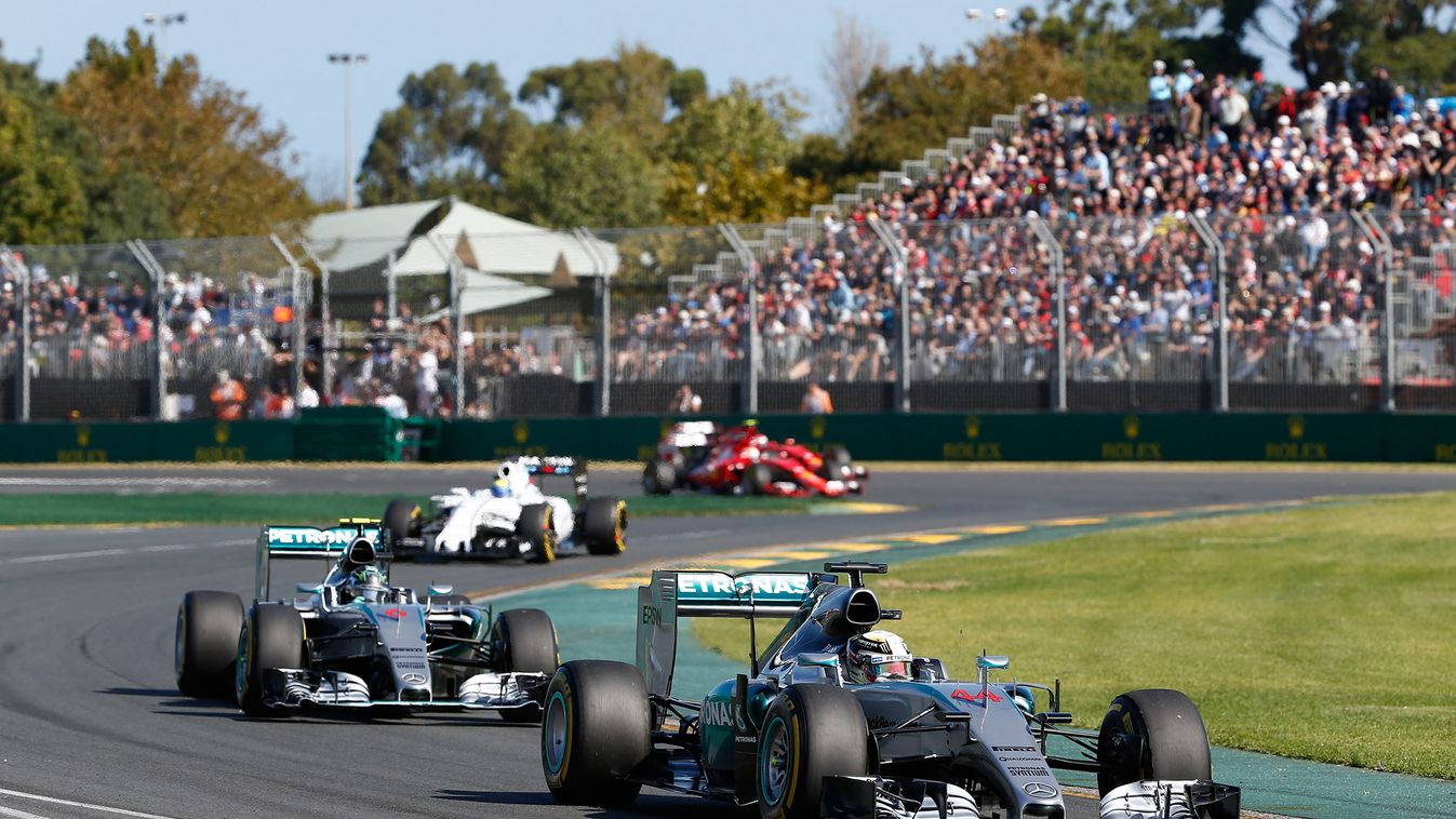 Forma-1, Lewis Hamilton, Nico Rosberg, Mercedes, Ausztrál Nagydíj 