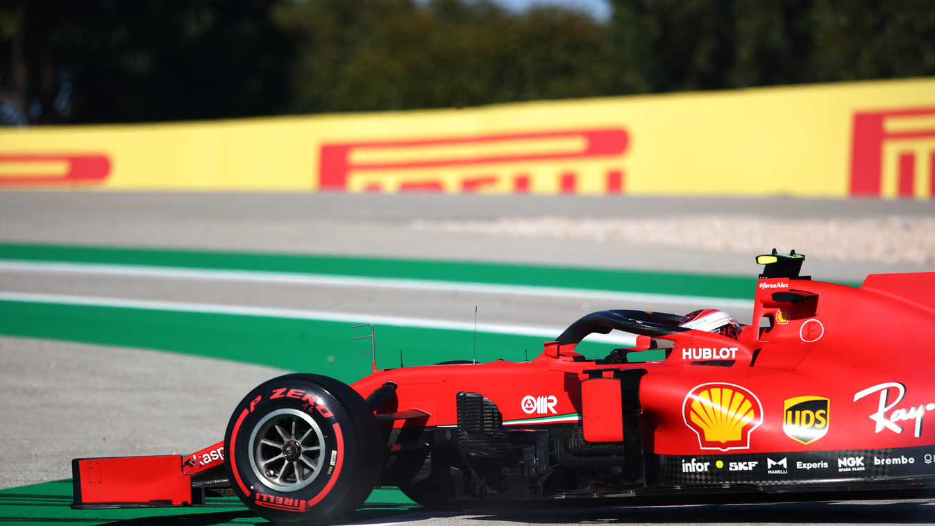 Forma-1, Charles Leclerc, Ferrari, Portugál Nagydíj, 2020 szombat 