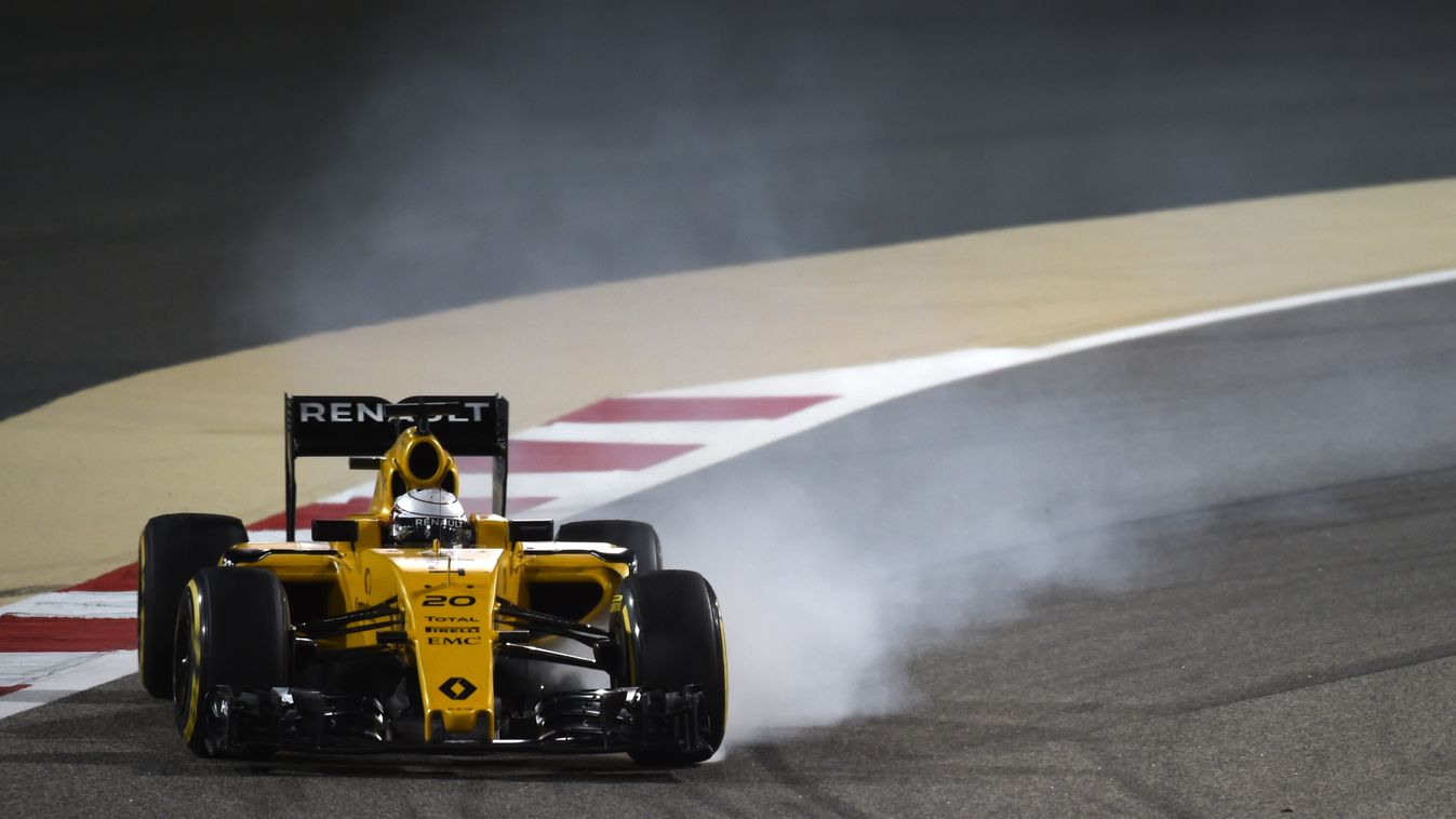 Forma-1, Kevin Magnussen, Renault Sport Racing, Bahreini Nagydíj, elfékezés 