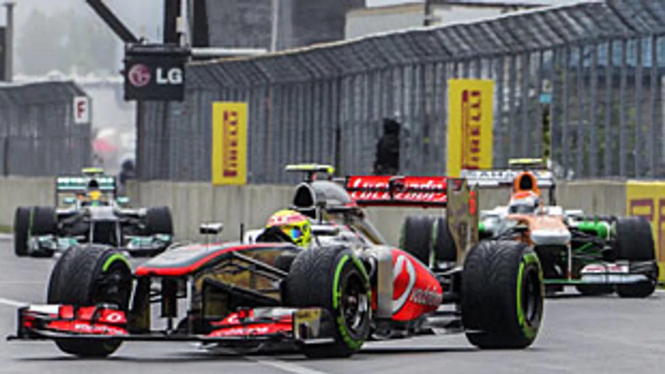 Forma-1, Sergio Pérez, McLaren, Kanadai Nagydíj, eső