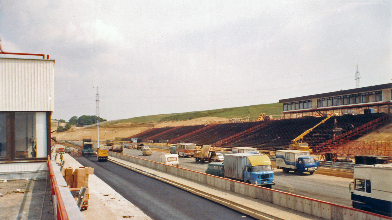 Forma-1, Hungaroring, 1986, építkezés 