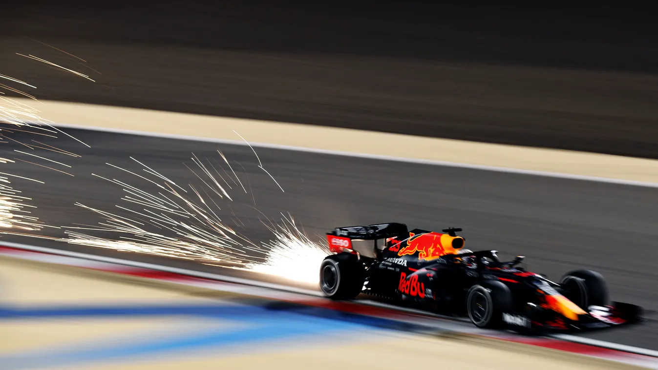 Forma-1, Max Verstappen, Red Bull, Szahíri Nagydíj, 2020 szombat 
