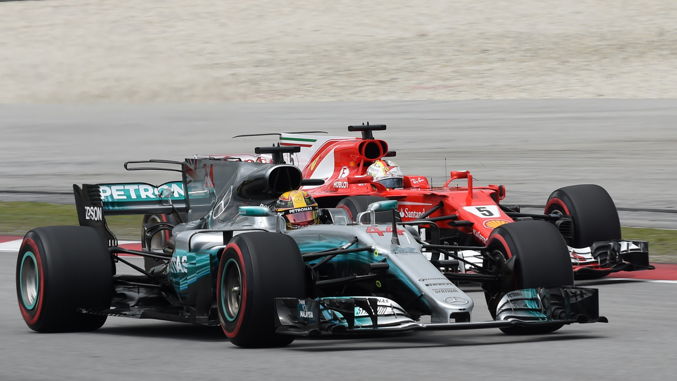 Forma-1, Lewis Hamilton, Mercedes-AMG Petronas, Sebastian Vettel, Scuderia Ferrari, Malajziai Nagydíj 