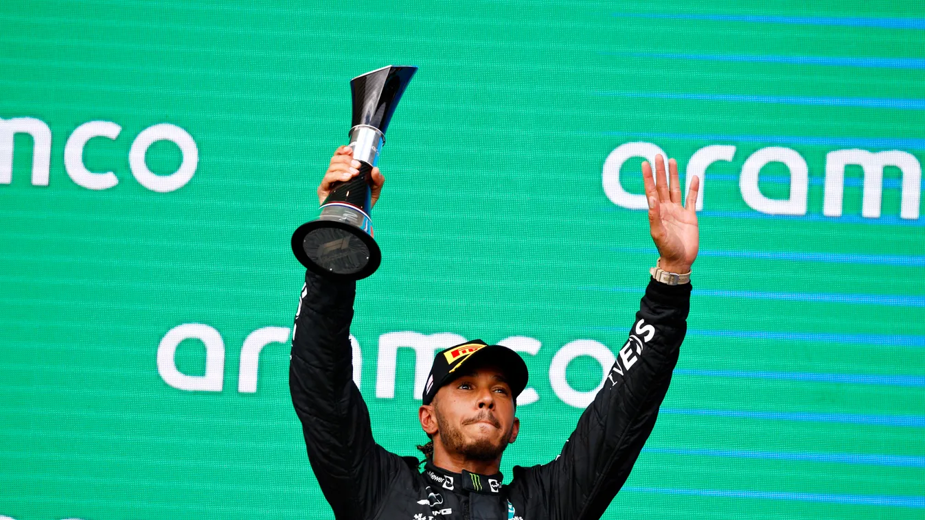 Forma-1, Lewis Hamilton, USA Nagydíj 2022, futam, dobogó 