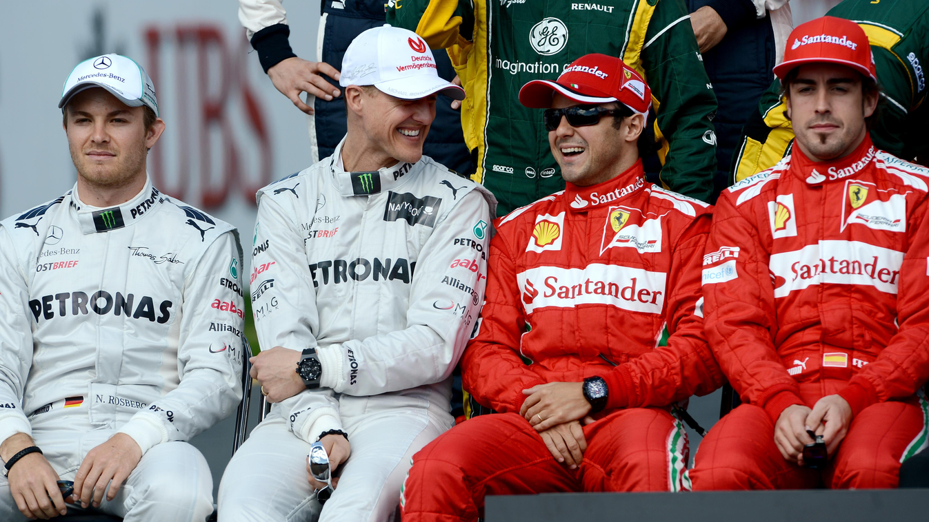 Forma-1, Nico Rosberg, Michael Schumacher, Mercedes AMG Petronas, Felipe Massa, Fernando Alonso, Scuderia Ferrari, Ausztrál Nagydíj 2012 