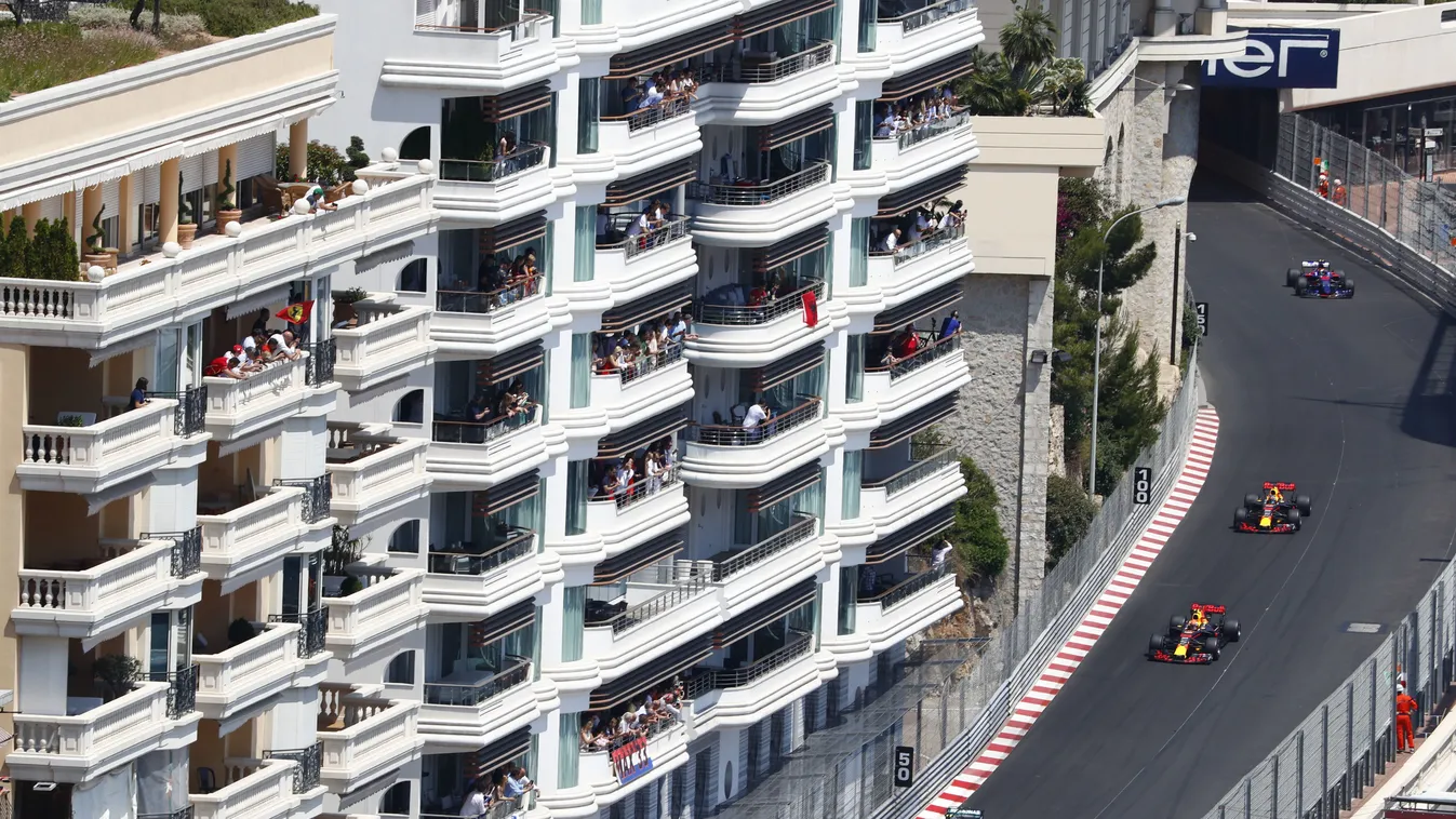 Forma-1, Monacói Nagydíj, Valtteri Bottas, Mercedes, Max Verstappen, Daniel Ricciardo, Red Bull 