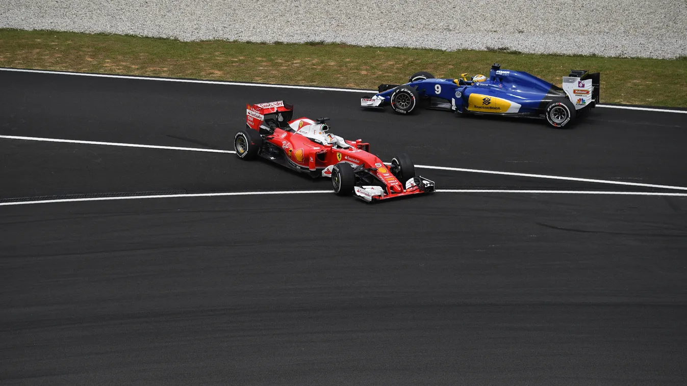Forma-1, Sebastian Vettel, Scuderia Ferrari, Marcus Ericsson, Sauber F1 Team, Malajziai Nagydíj 