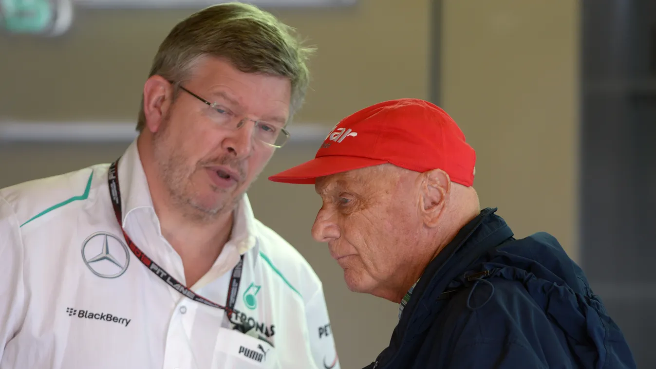 Forma-1, Ross Brawn, Niki Lauda, Mercedes-AMG Petronas, Ausztrál Nagydíj 2013 