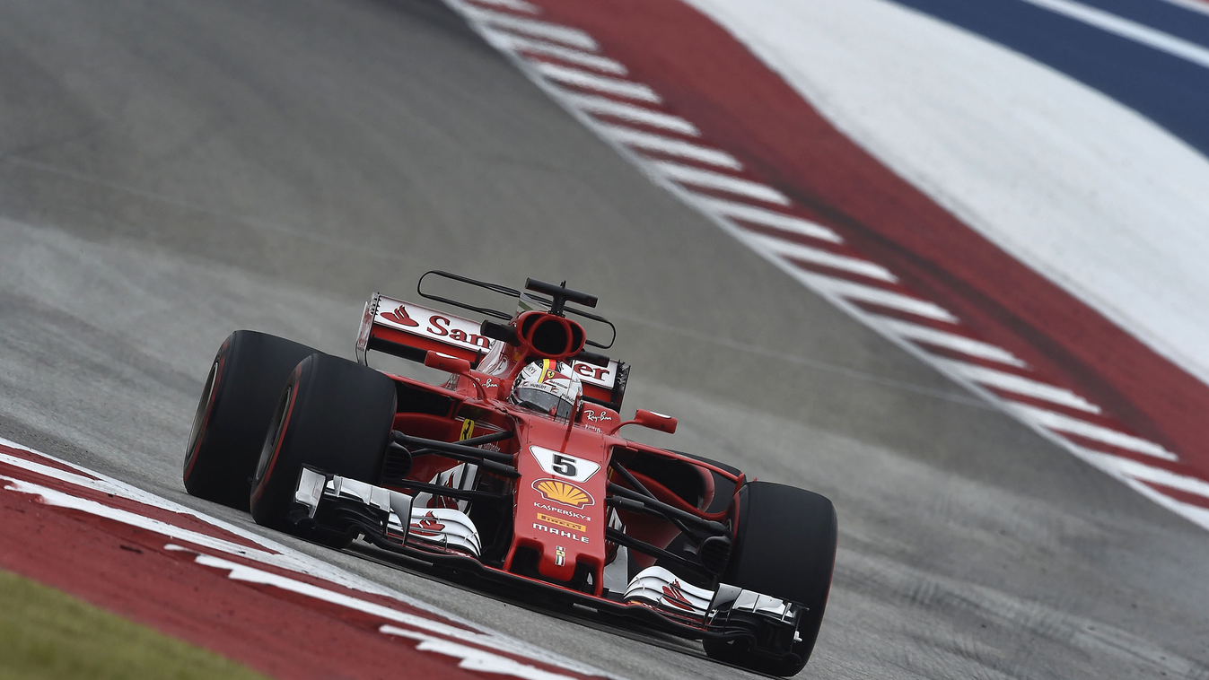 Forma-1, Sebastian Vettel, Ferrari, USA Nagydíj 