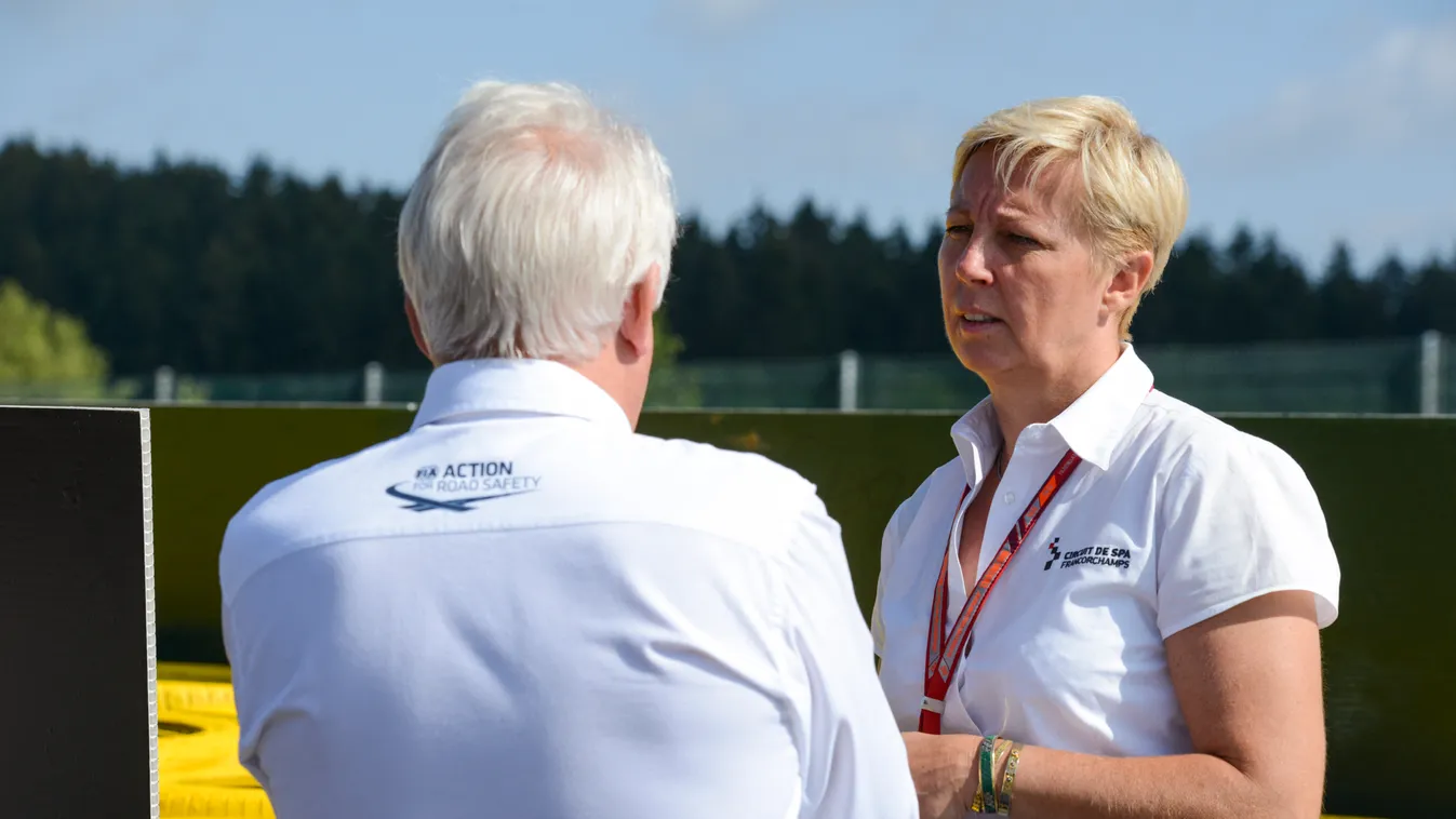 Forma-1, Charlie Whiting, FIA, Natalie Maillet, Belga Nagydíj 2018 