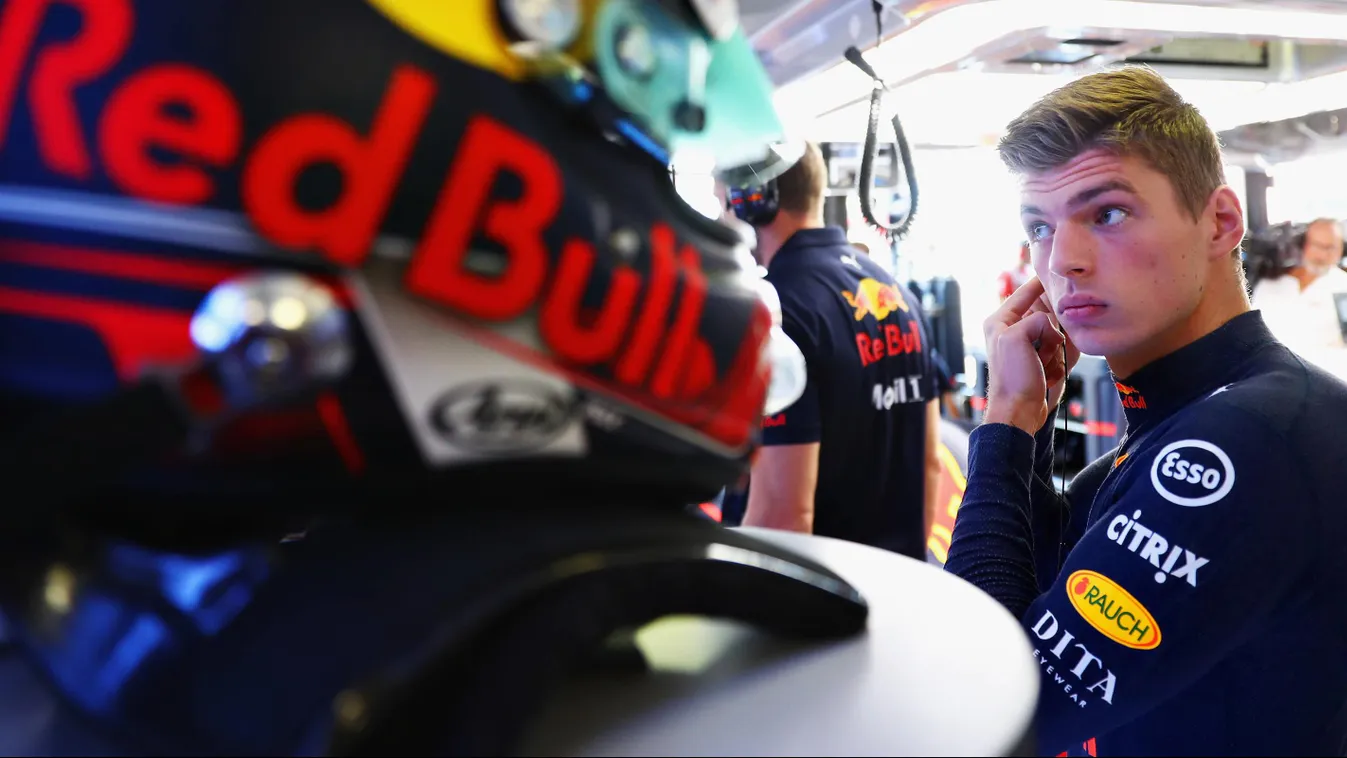 A Forma-1-es Német Nagydíj pénteki napja, Max Verstappen, Red Bull Racing 