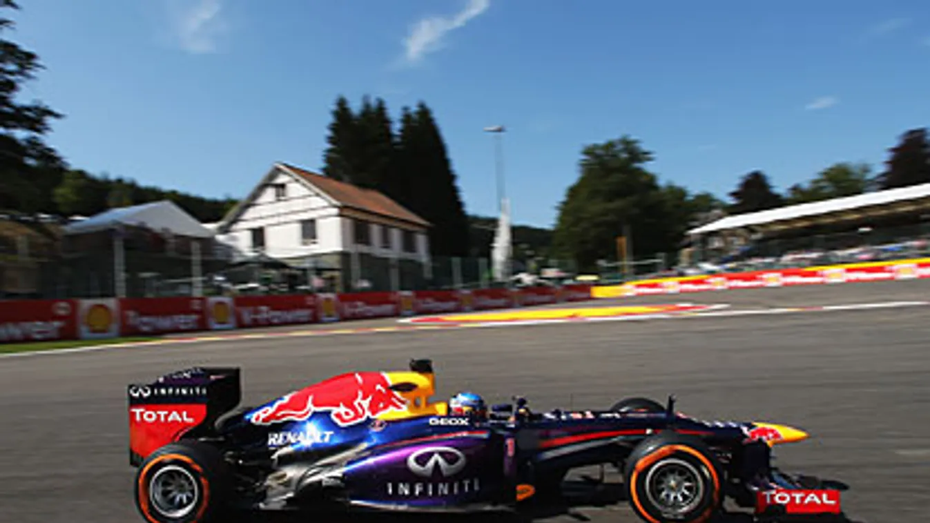 Forma-1, Sebastian Vettel, Red Bull, Belga Nagydíj