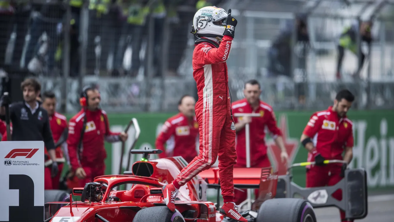 A Forma-1-es Bahreini Nagydíj szombati napja, Sebastian Vettel, Ferrari 