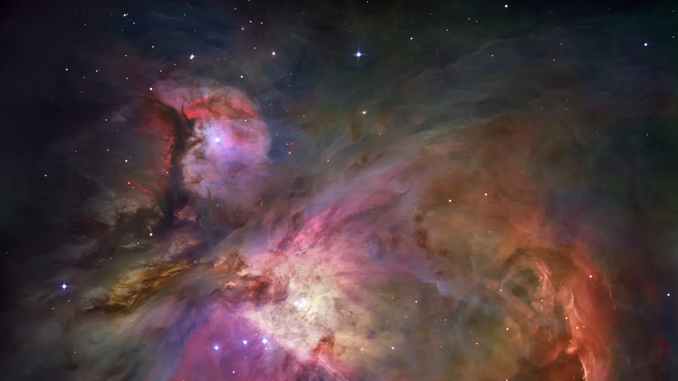 Az Orion-köd a Hubble felvételén 