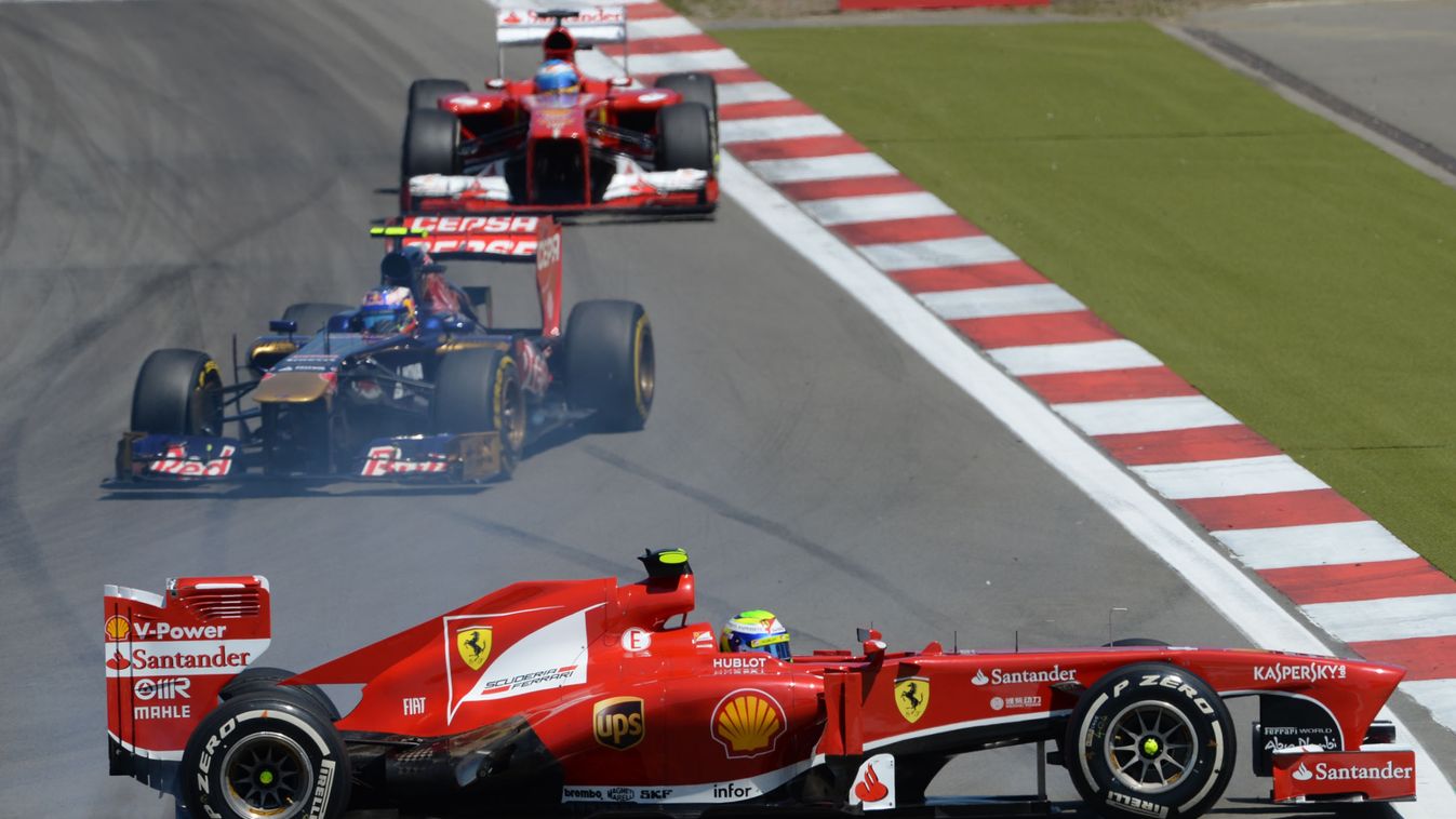 Forma-1, Felipe Massa, Ferrari, Német Nagydíj, kicsúszás