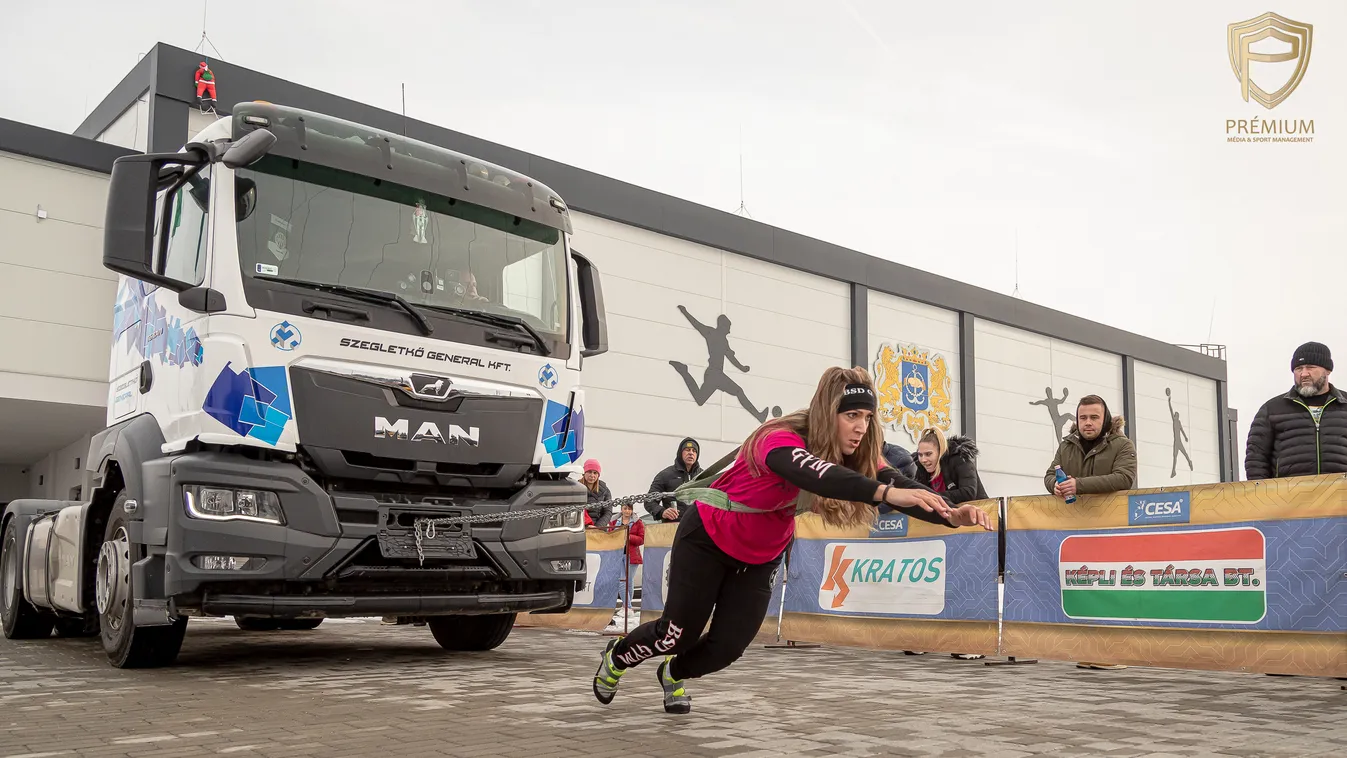 Borás Dorina, strongwoman, CESA 