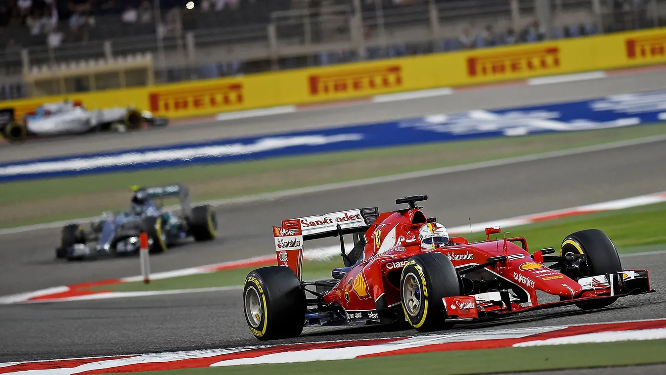 Forma-1, Sebastian Vettel, Ferrari, Bahreini Nagydíj 