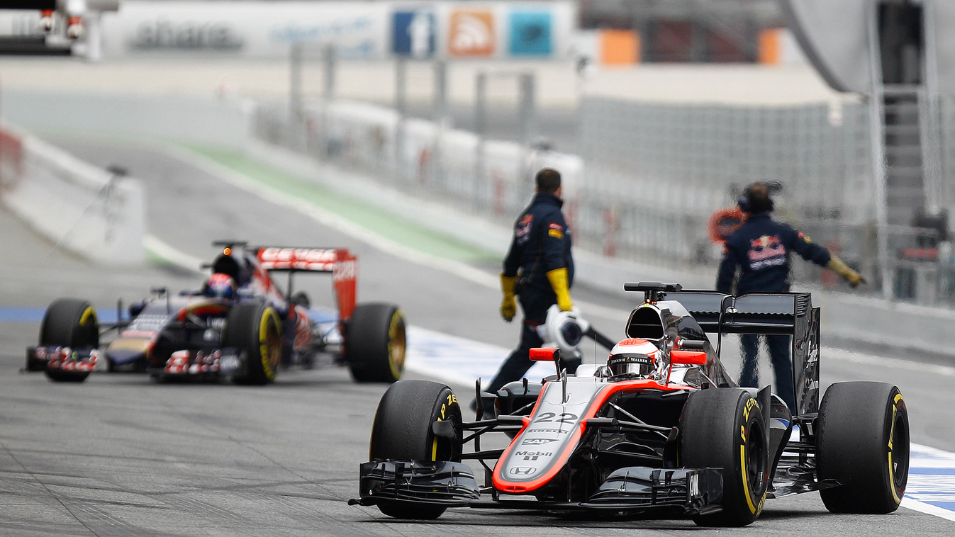 Forma-1, Jenson Button, McLaren, teszt, Barcelona 