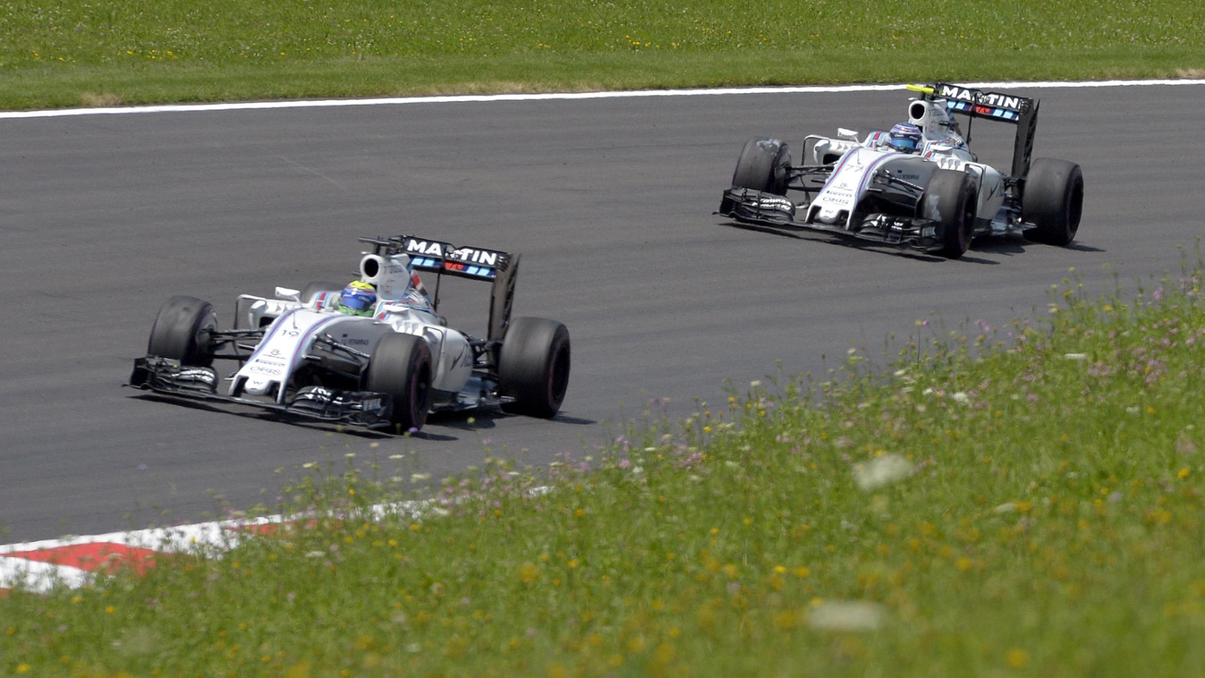 Forma-1, Felipe Massa, Valtteri Bottas, Williams Martini Racing, Osztrák Nagydíj 