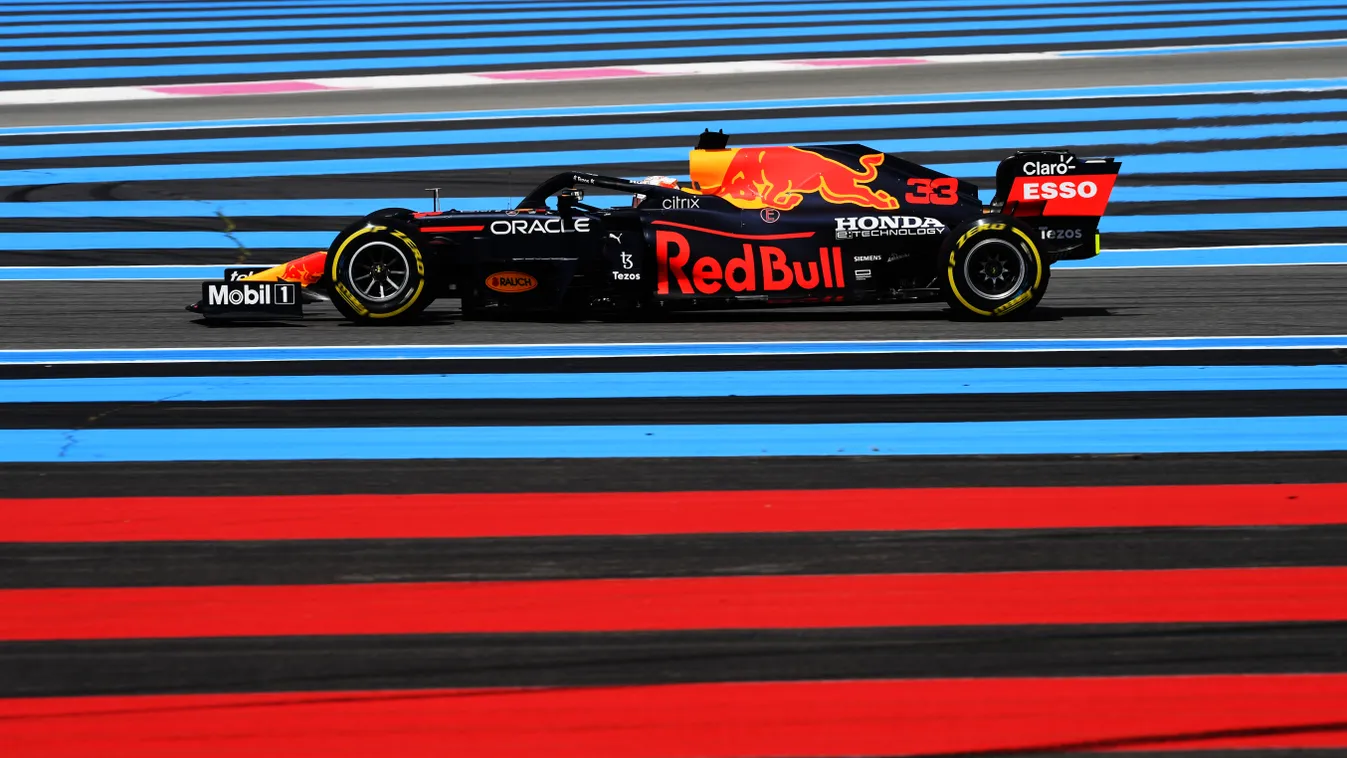 Forma-1, Max Verstappen, Red Bull, Francia Nagydíj 2021, péntek 