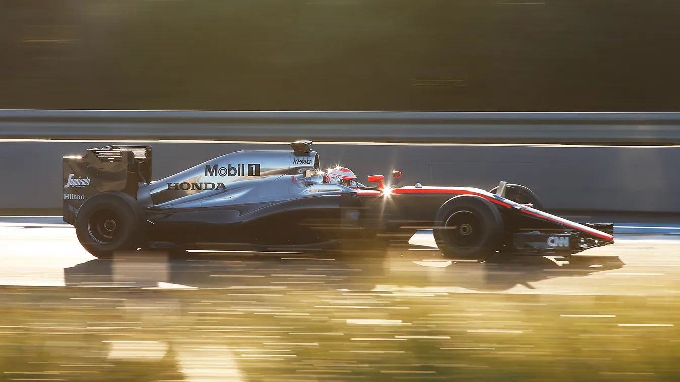 Forma-1, Jenson Button, McLaren, teszt, Jerez 