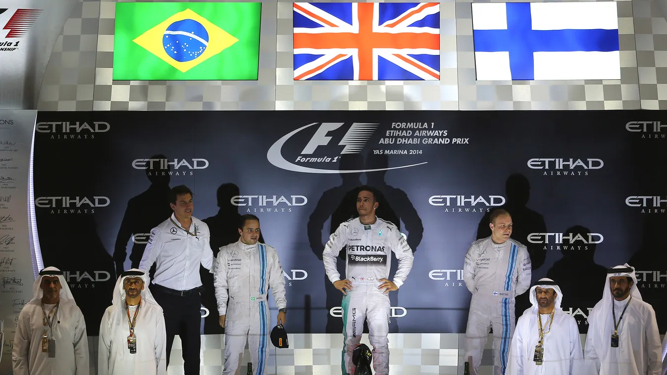Forma-1, Felipe Massa, Lewis Hamilton, Valtteri Bottas, Abu-dzabi Nagydíj 
