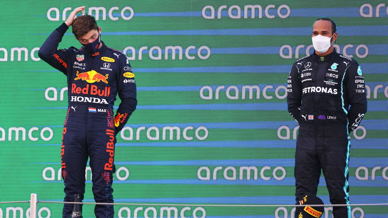 Forma-1, Spanyol Nagydíj, Max Verstappen, Lewis Hamilton, Red Bull, Mercedes 