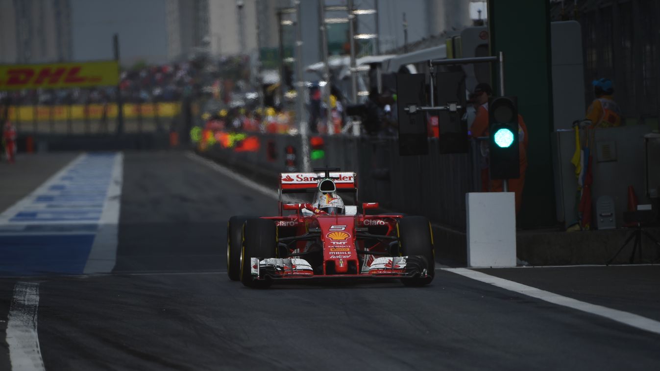 Forma-1, Sebastian Vettel, Scuderia Ferrari, Kínai Nagydíj, bokszutca 