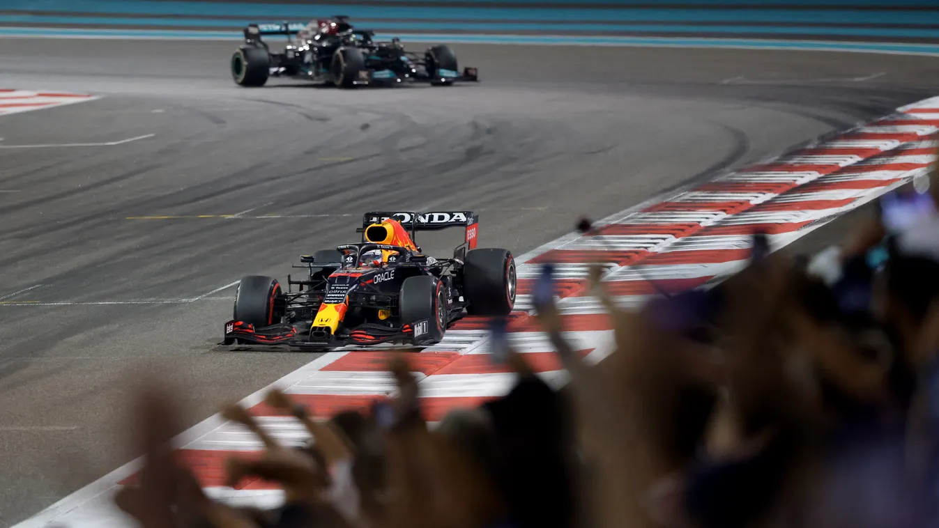 Forma-1, Abu-dzabi Nagydíj, Max Verstappen, Lewis Hamilton, Red Bull, Mercedes 