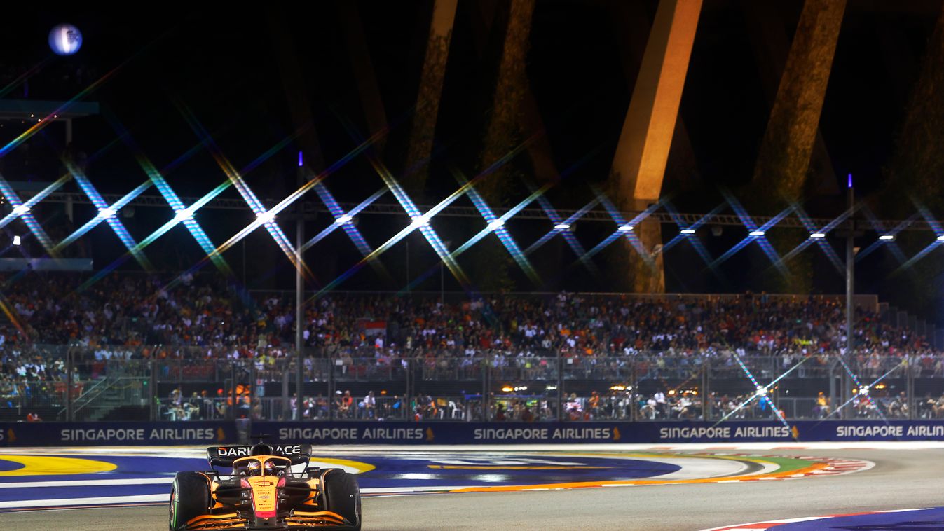 Forma-1, Daniel Ricciardo, McLaren, Szingapúri Nagydíj 2022, futam 