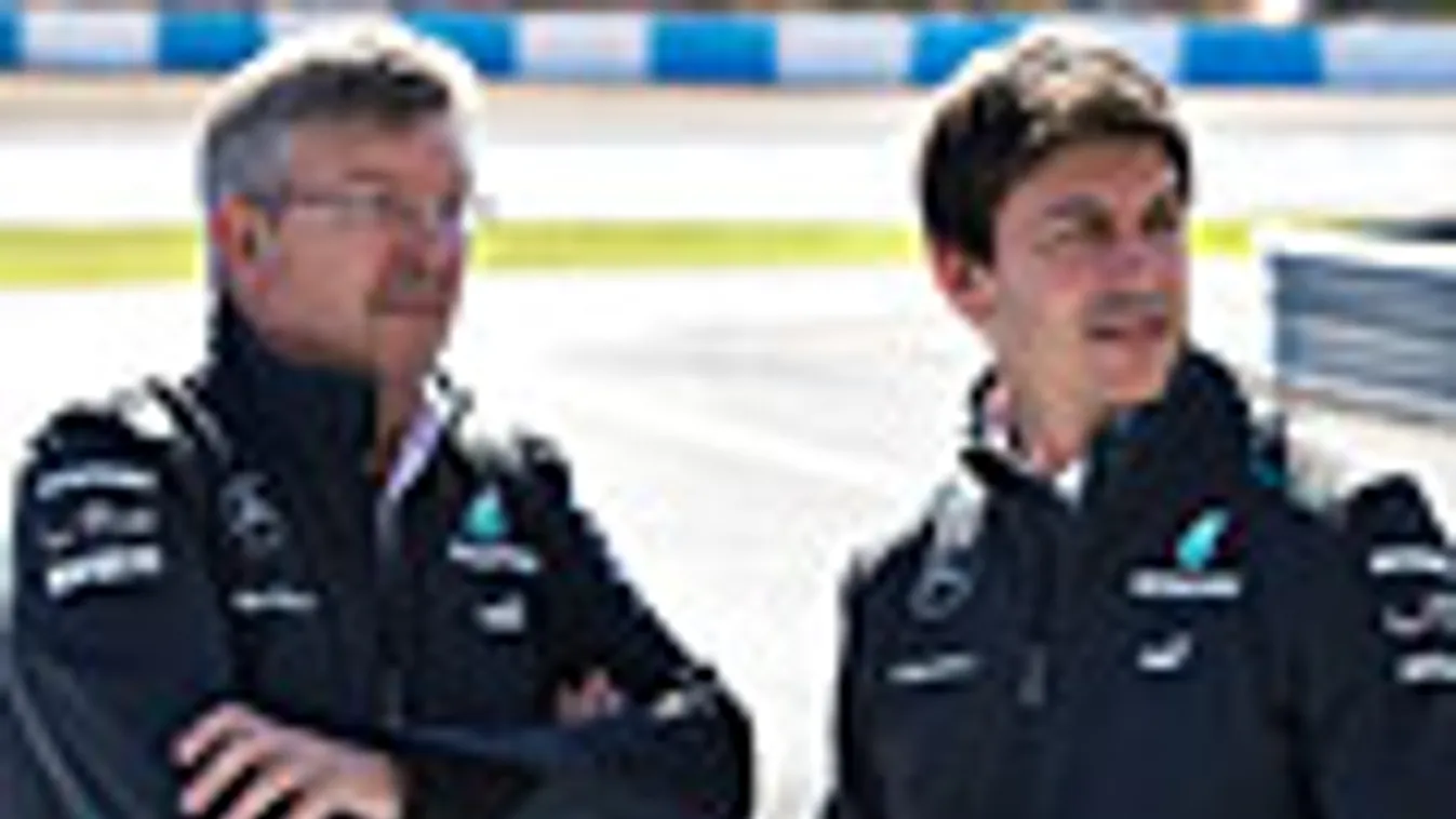 Forma-1, Ross Brawn, Toto Wolff, Mercedes